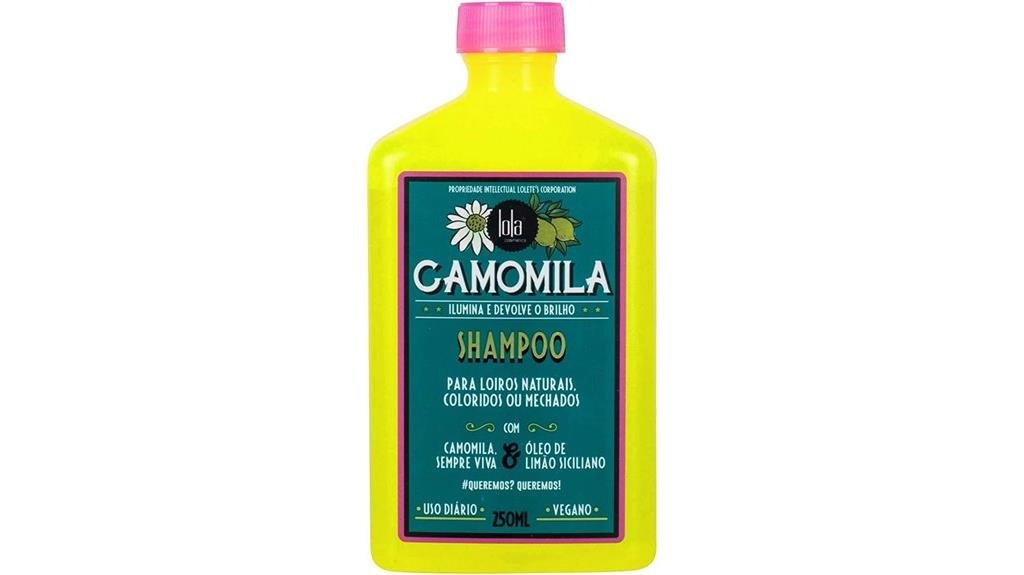 shampoo de camomila 250ml