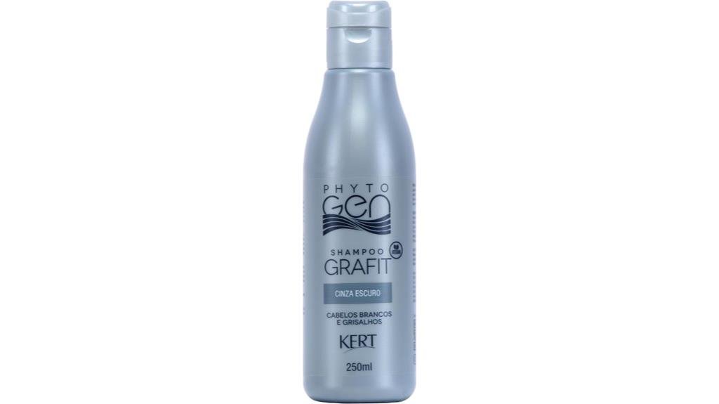 shampoo tônico cinza escuro