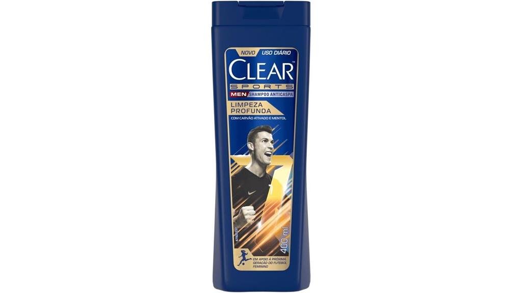 shampoo anticaspa de limpeza profunda