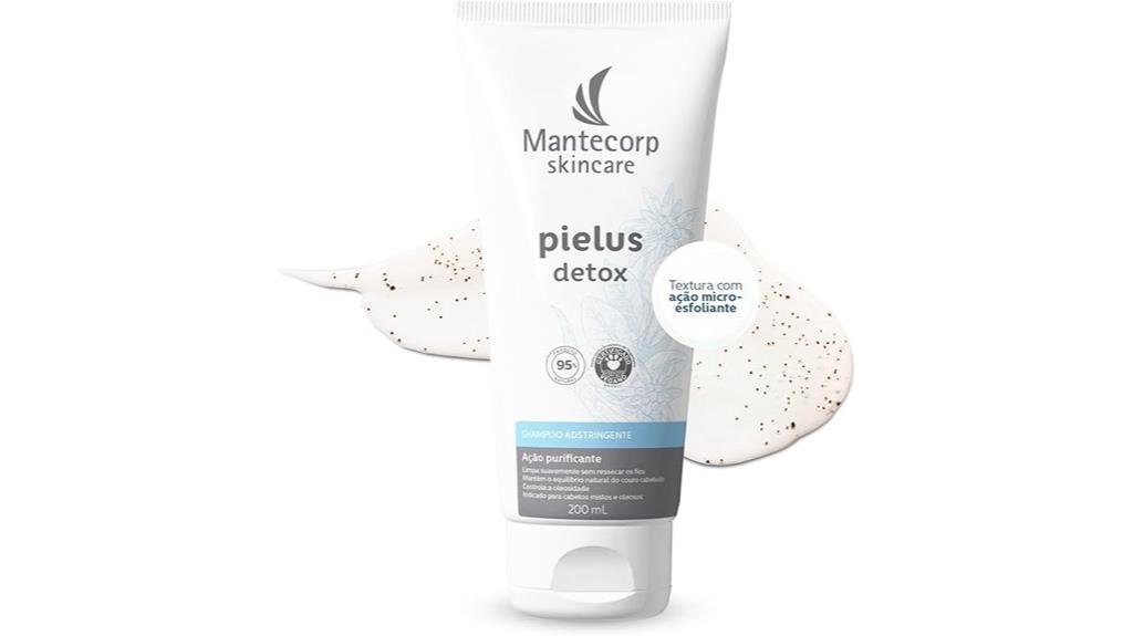 shampoo detox para pele oleosa
