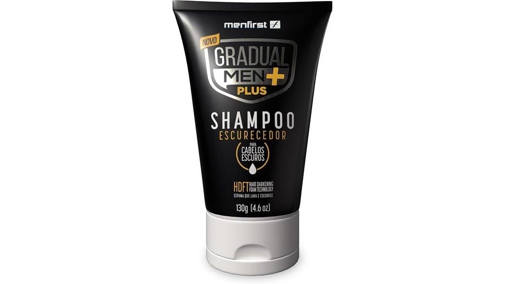 shampoo escurecedor gradual para homens
