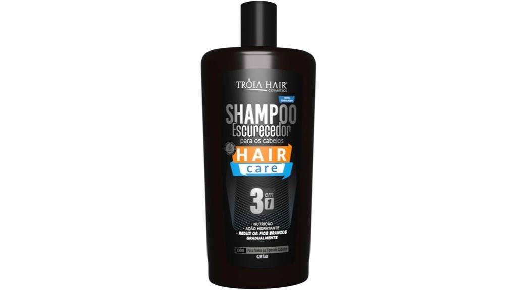 shampoo escurecedor para cabelos grisalhos