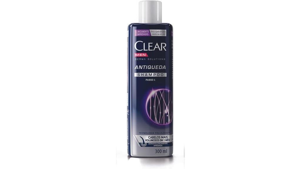 shampoo antiqueda de cabelo para homens