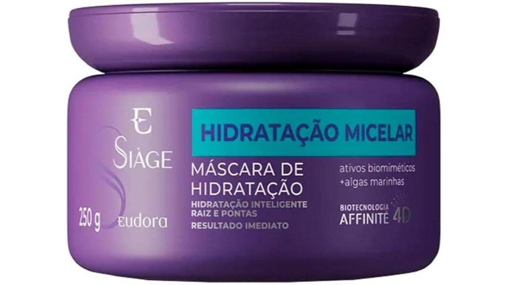 máscara de hidratação micelar eudora