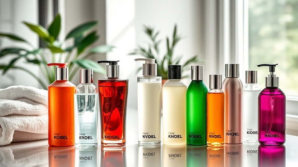 shampoos de qualidade profissional de salão