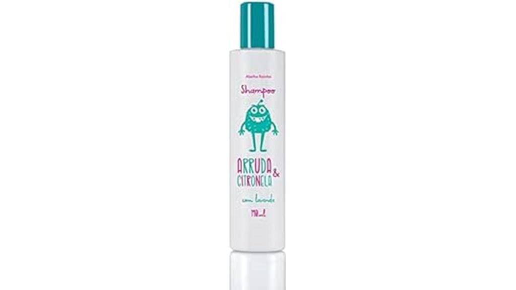 shampoo de ruda e citronela
