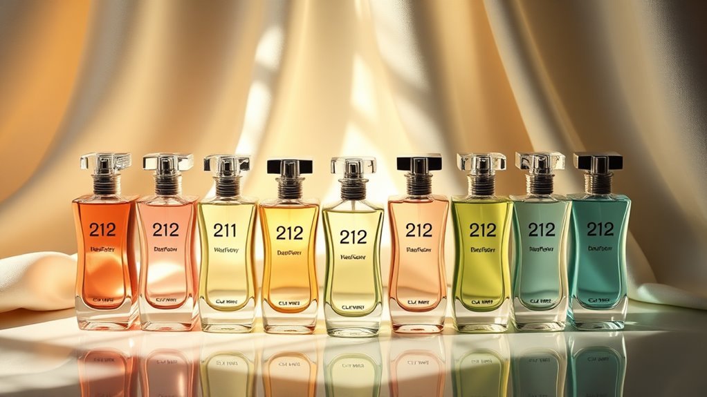 top 212 perfumes para confiança