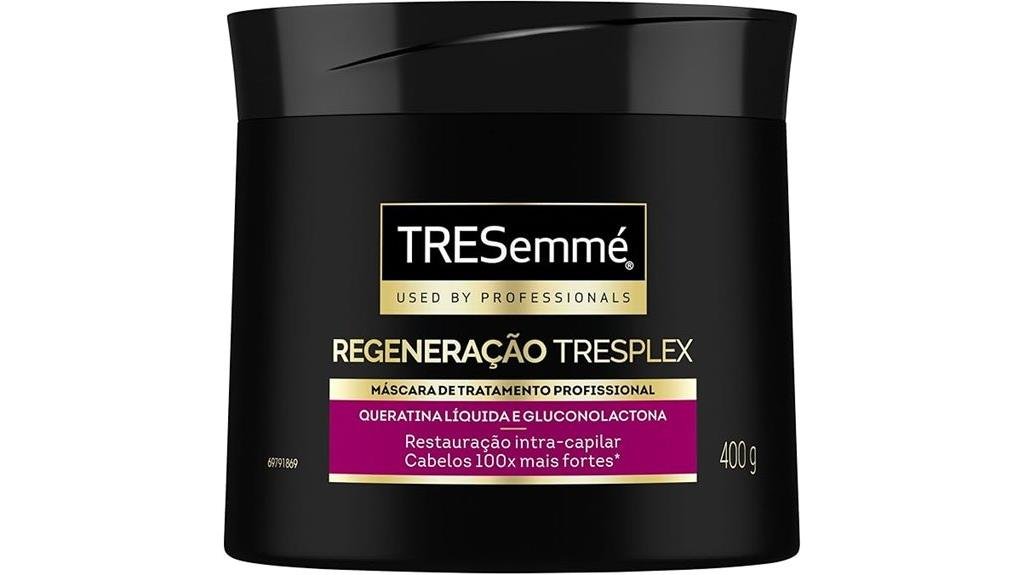 máscara de tratamento para cabelo tresemmé